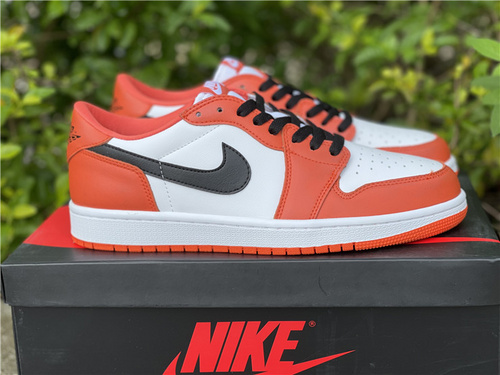 Original version_ AJ 1 low_ white orange color color_ number CZ0790 801 full code shipment 36--46-ce3e5cf5